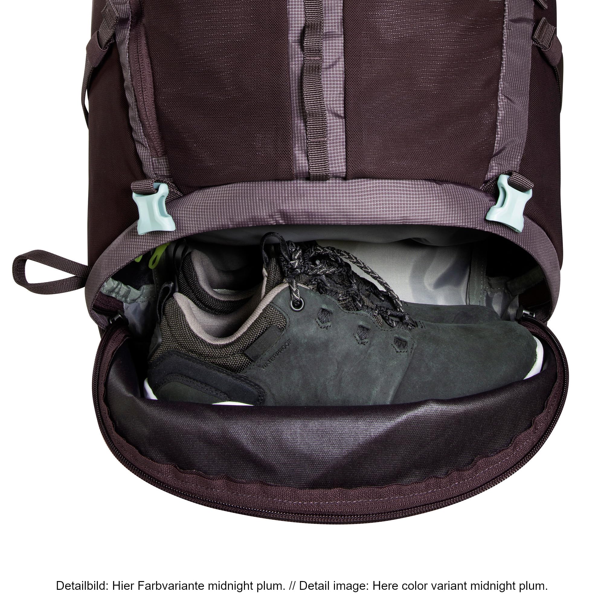 Tatonka Trekkingrucksack Norix 44 Women - Damen-Rucksack mit Frontzugriff, verstellbarem Rückensystem, Bodenfach und Regenhülle