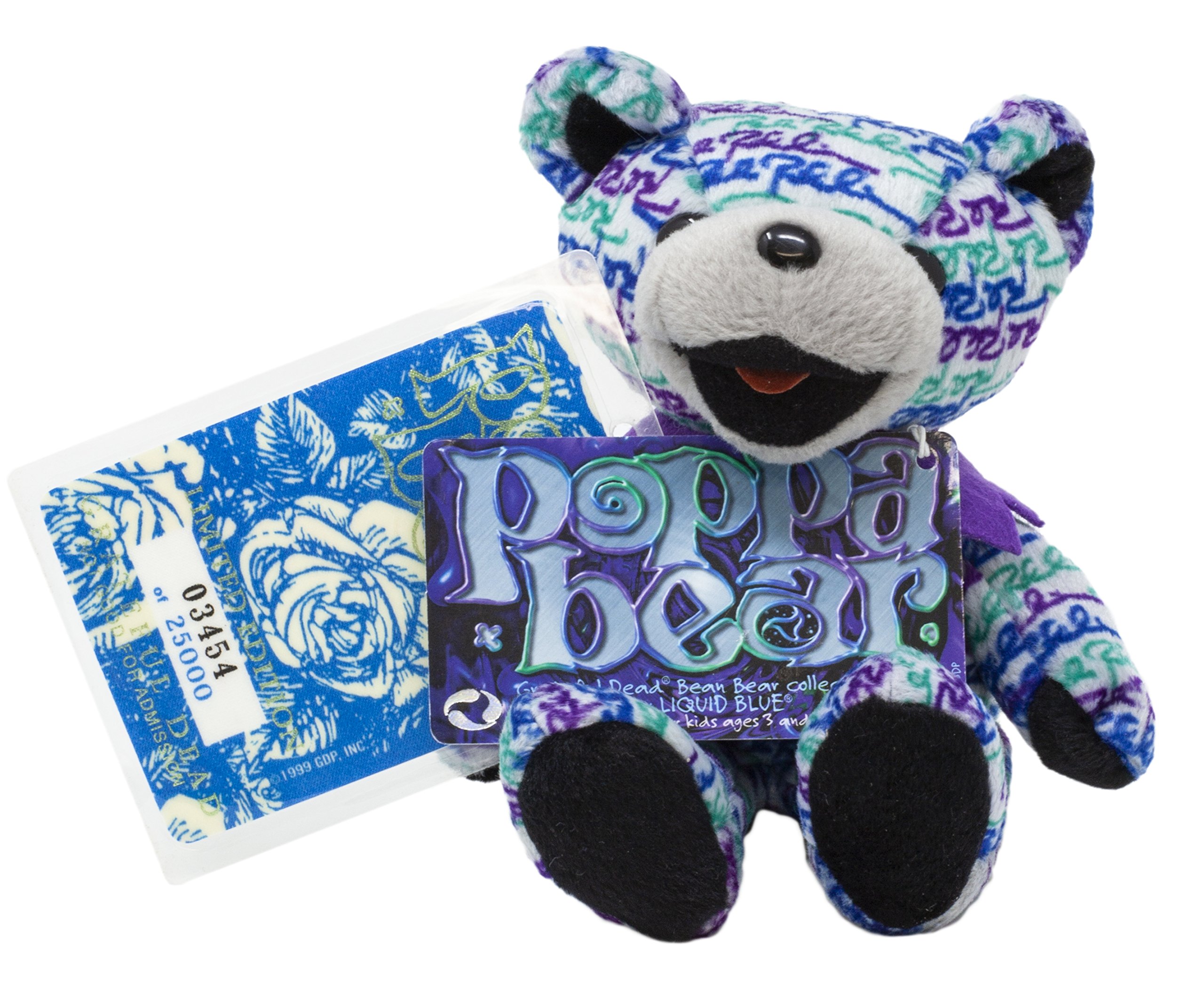 Grateful Dead Bean Bear~ Plush Toy~ Choose Your Bear!!~ Huge Grateful Dead Bean Bear~ Plush Toy~ Choose Your Bear!!~ Huge