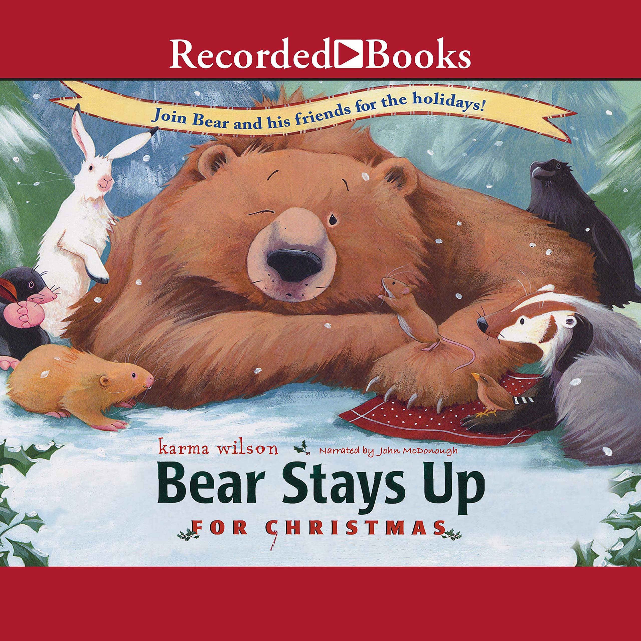 Cover art for Bear Stays Up for Christmas