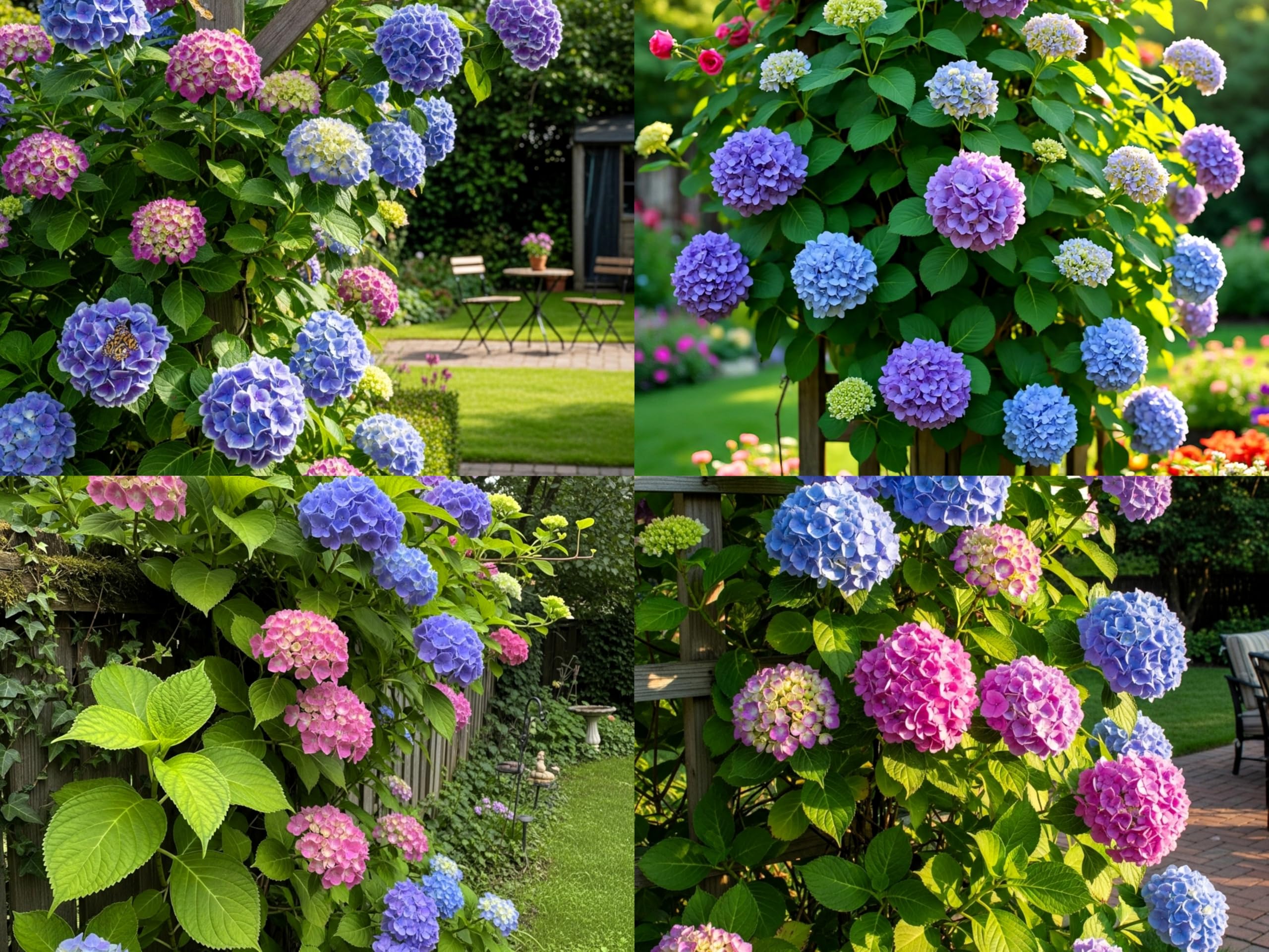 BlimBurn Hydrangea Flower Seeds Mix - 70 Hybrid Seeds - All India Year-Round Growing. Low Maintenance Plant Seeds (Macrophylla) (15 SEEDS)-image-5