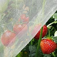 Unves 10x20 ft Garden Netting Bird Netting Pest Barrier - Protects Vegetables Fruits Plants from Birds Bugs Mosquitoes Mesh Plant Cover