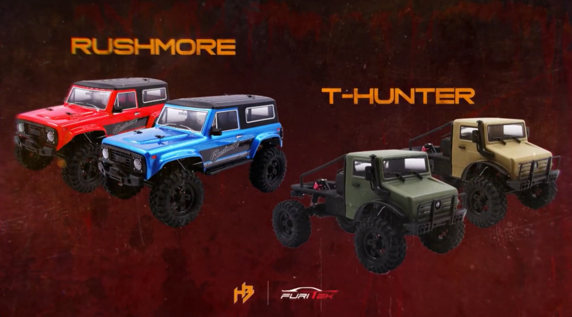 Amazon.com: furitek x HobbyPlus CR-18P 2024 Rushmore (Metalic Cyan