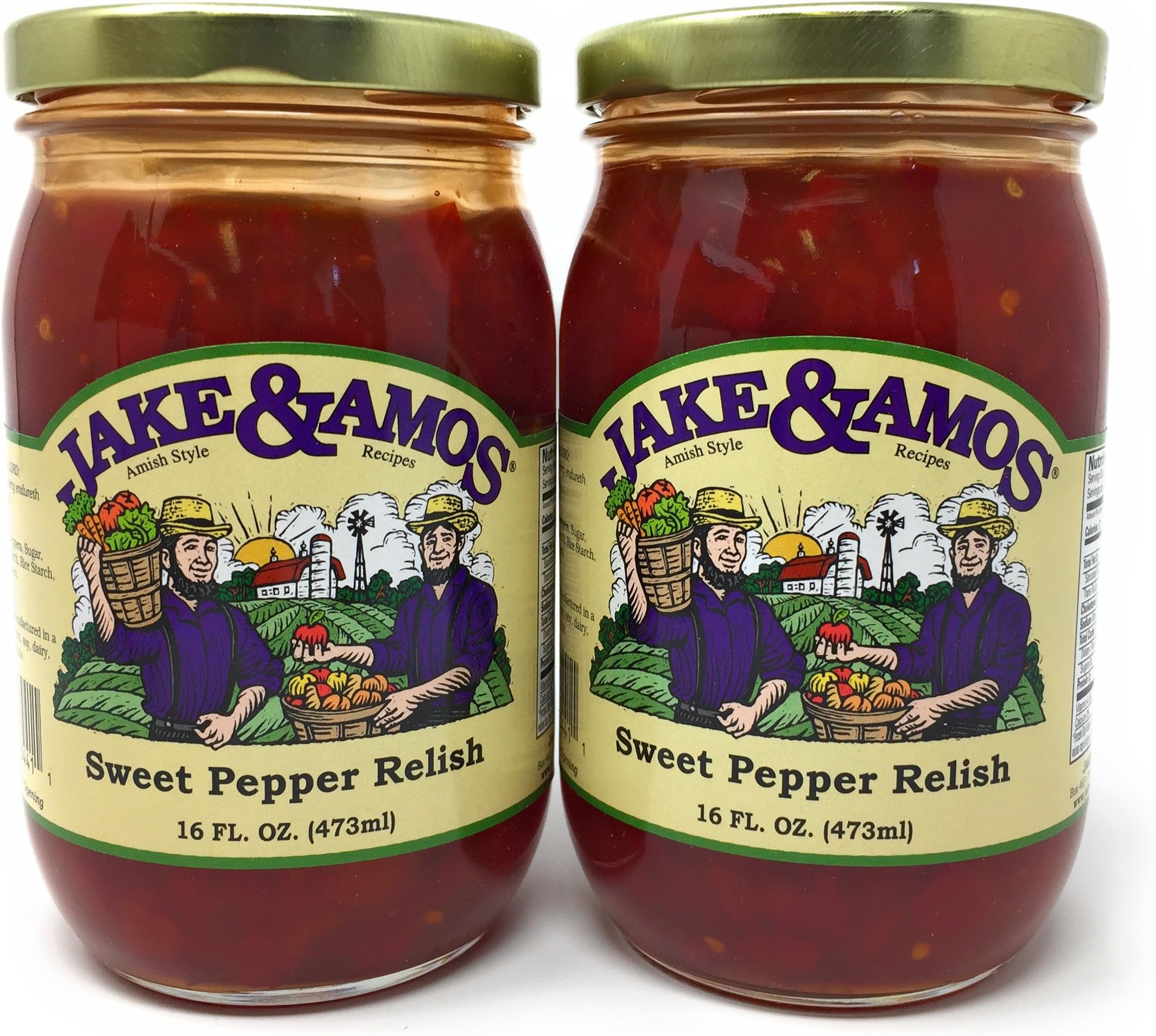 Sweet Pepper Relish / 2 - 16 Oz. Jars