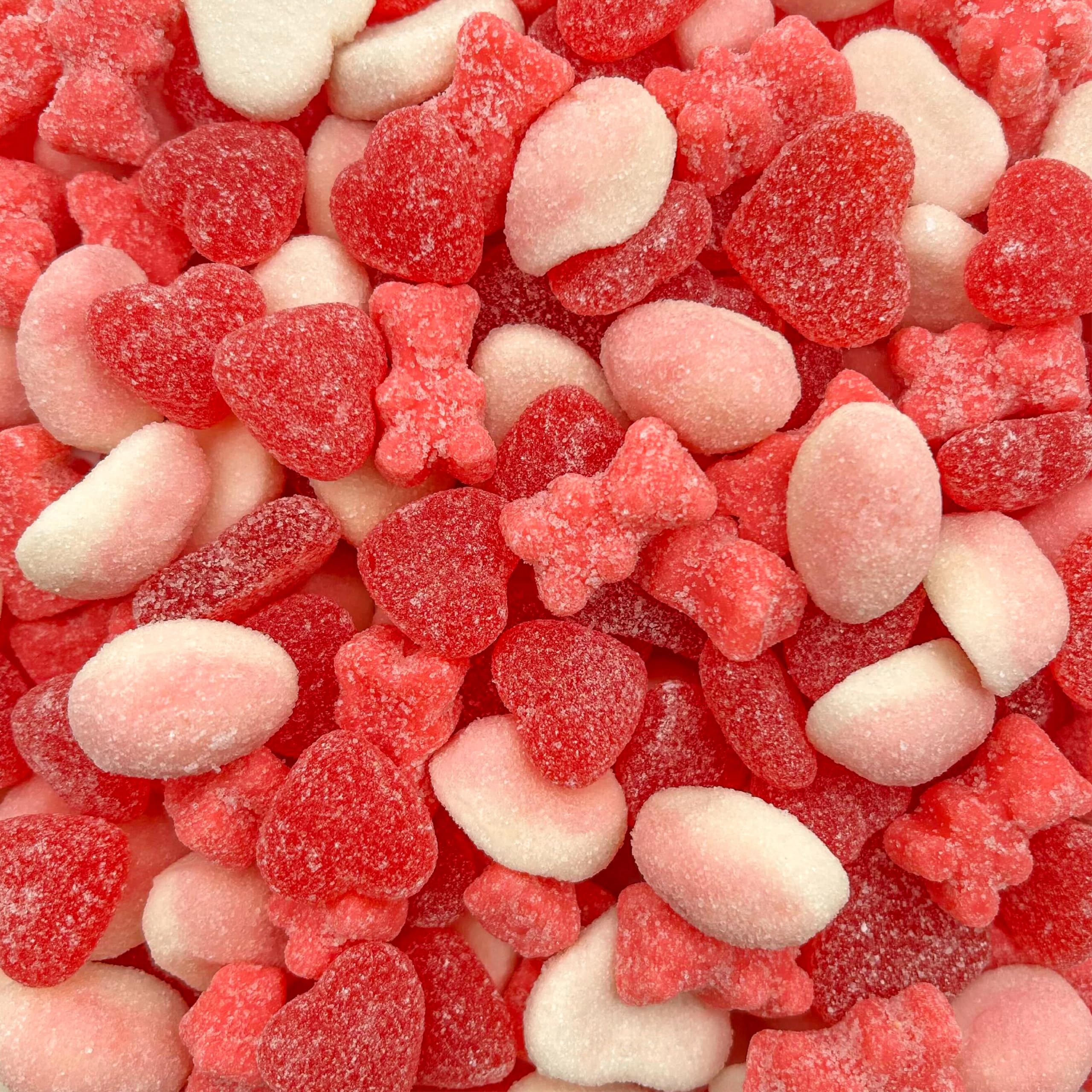Amazon.com : Gummy Candy Mix | 2-Pound Bag | Red & Pink Candy