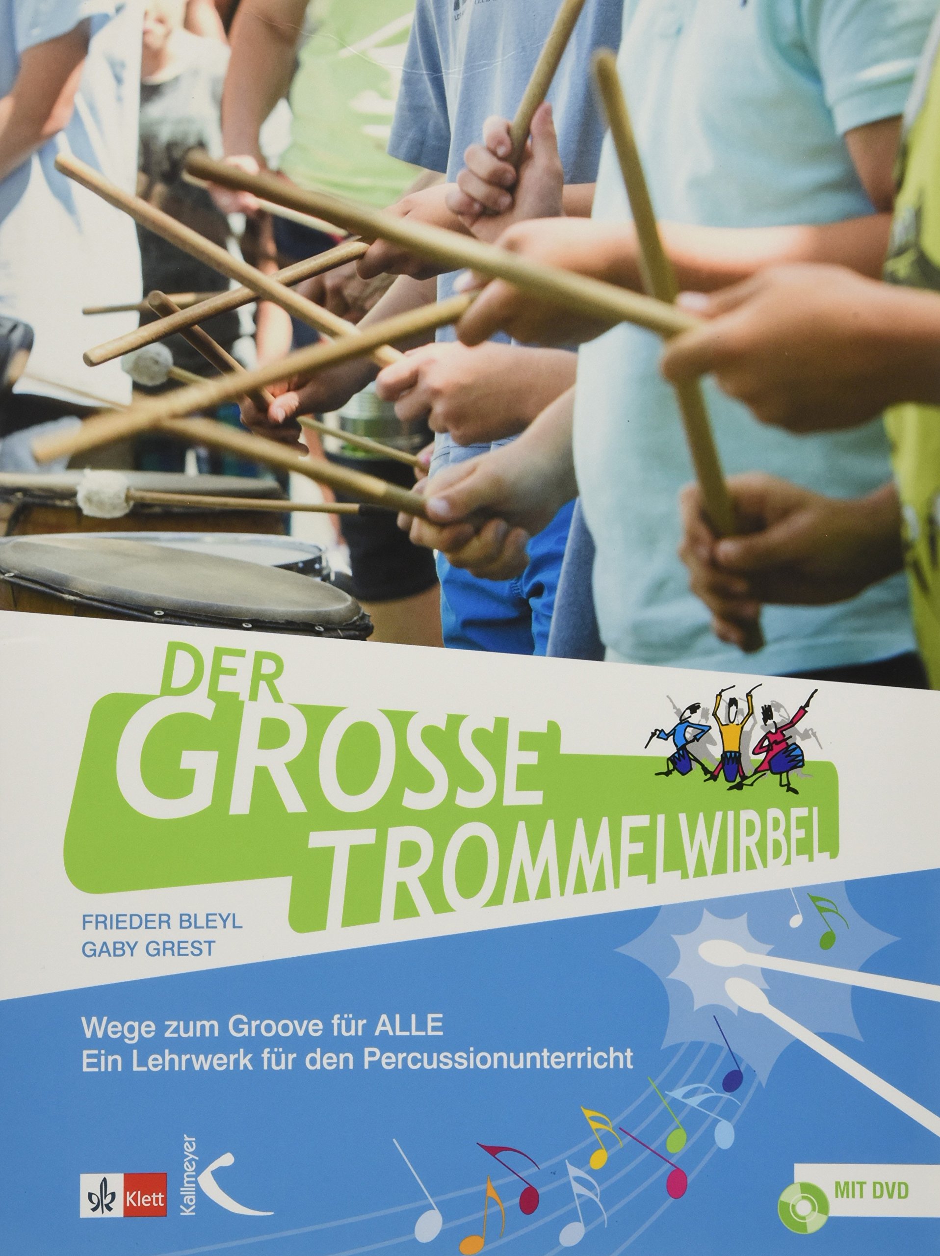 Livre de percussion der große trommelwirbel manuel de rythmique de groupe