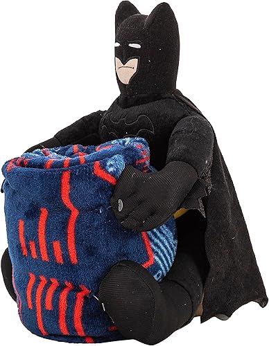 Miniatura 4 de Northwest Batman Cyber Symbols - Juego de almohada y manta de seda táctil, 40 x 50 pulgadas