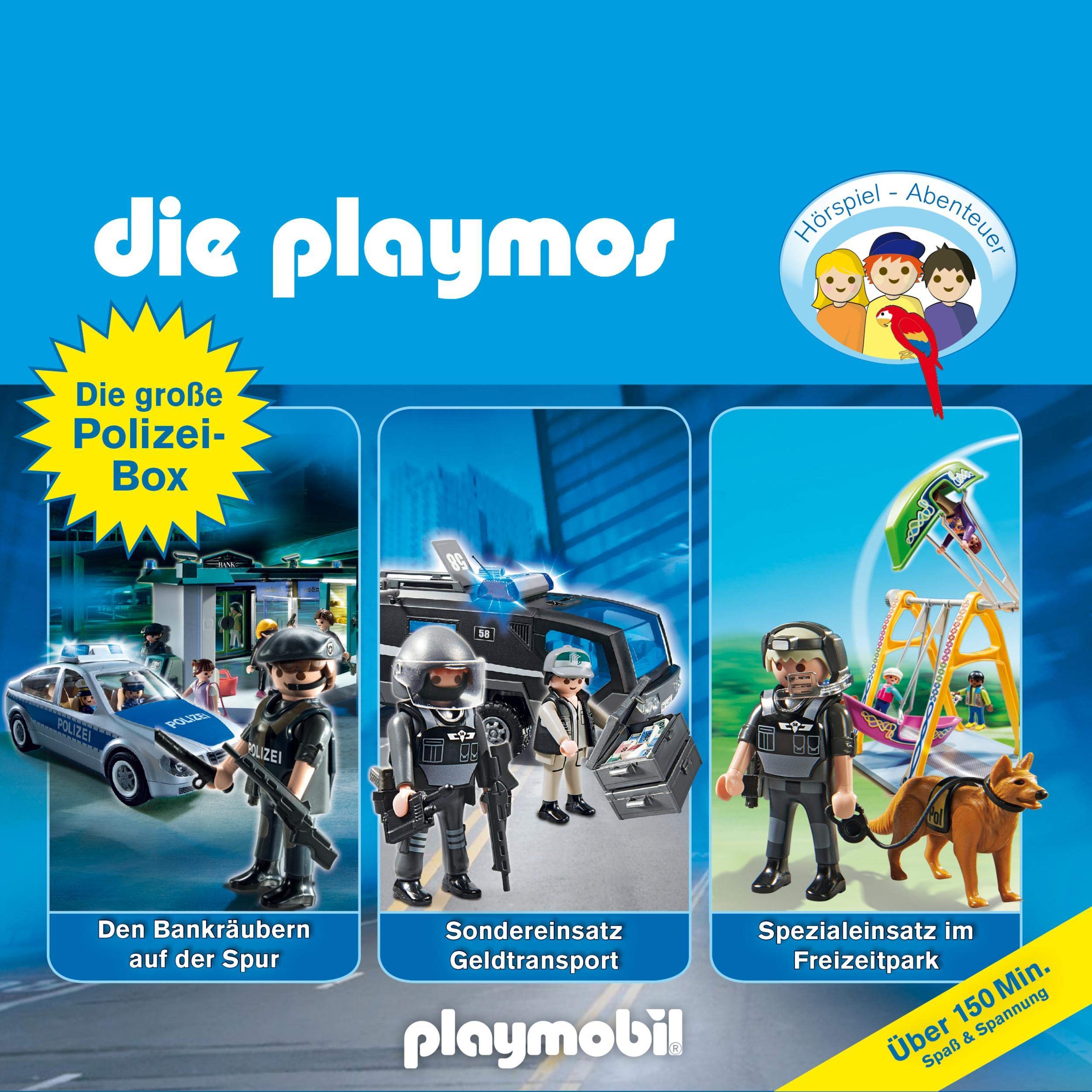 Cover art for Die große Polizei-Box. Das Original Playmobil Hörspiel