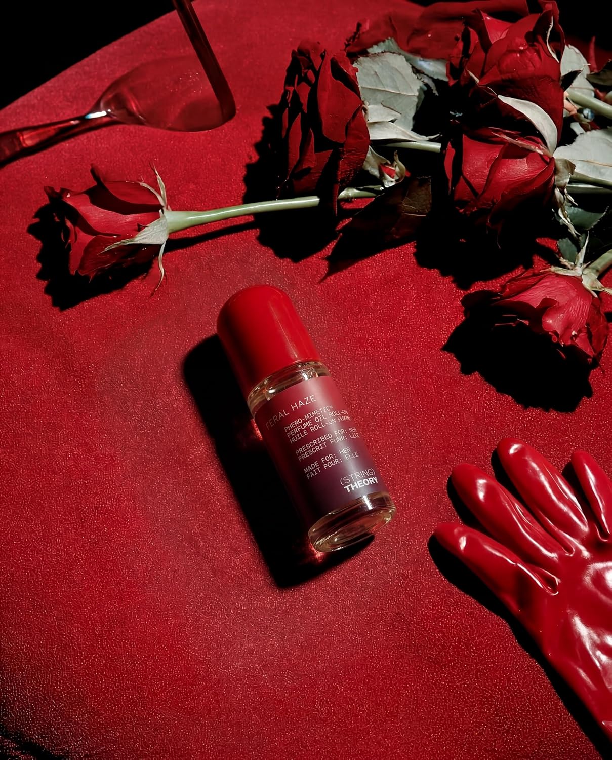 STRING THEORY Pheromone Roll On Perfume Oil for Women - Spicy & Sweet Vanilla Amber Boozy Gourmand Musk - Dark Rum, Vanilla, Creamy Tonka Bean - Long-Lasting Fragrance - Pheromones Phero-Mimetic Oil