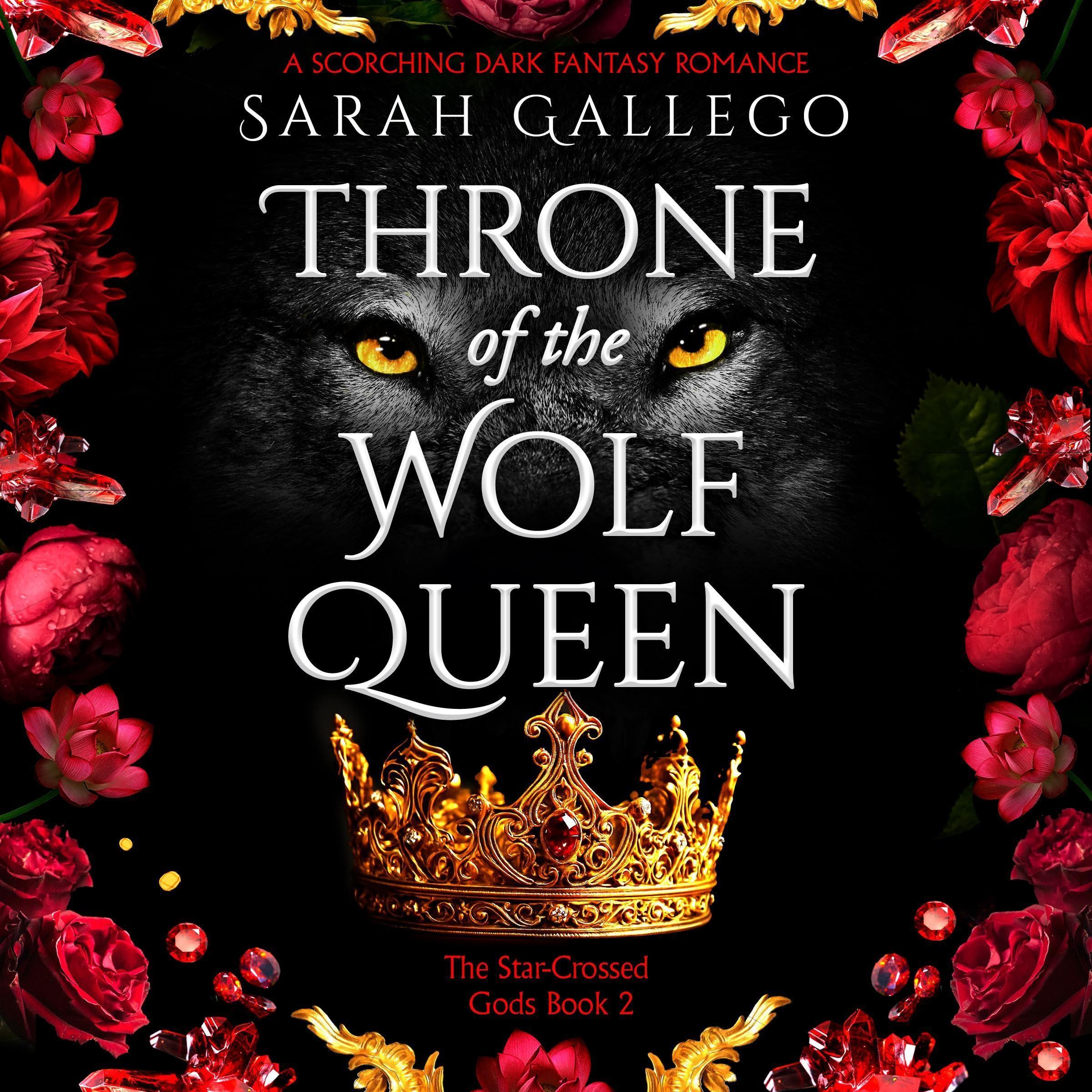 Cover art for Throne of the Wolf Queen