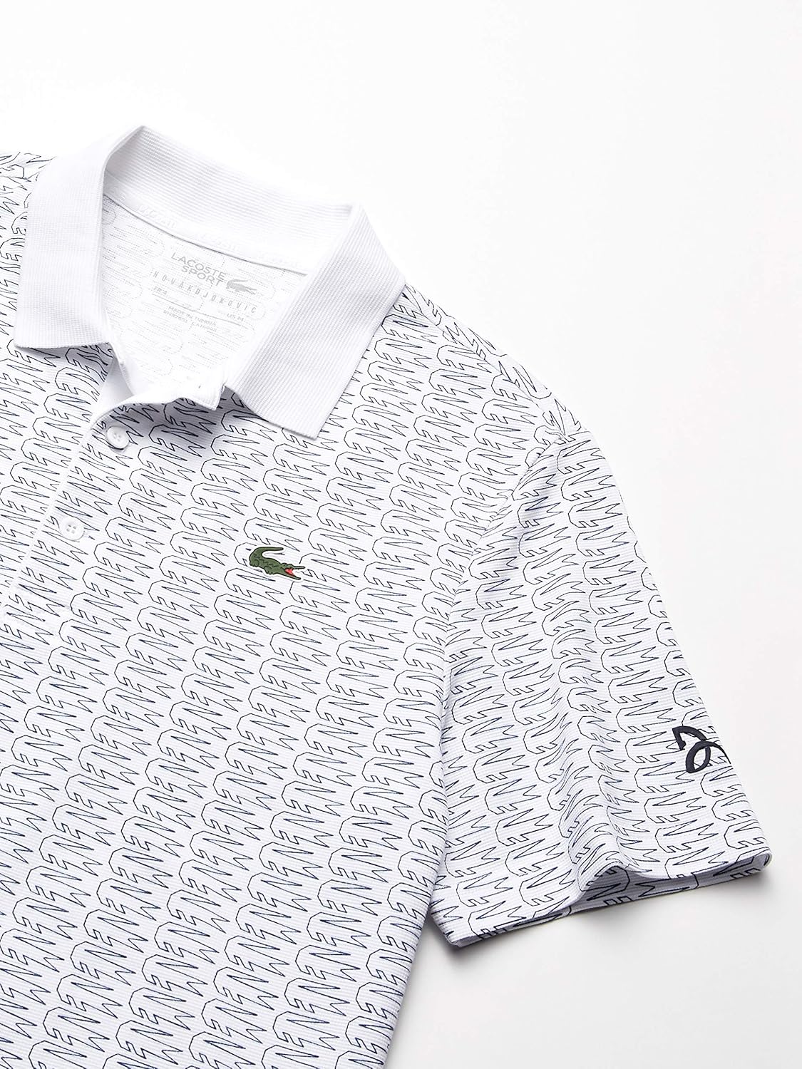 LACOSTE NOVAK DJOKOVIC ポロシャツ Mサイズ Buy Lacoste Men's Sport Novak Djokovic Allover Croc Super