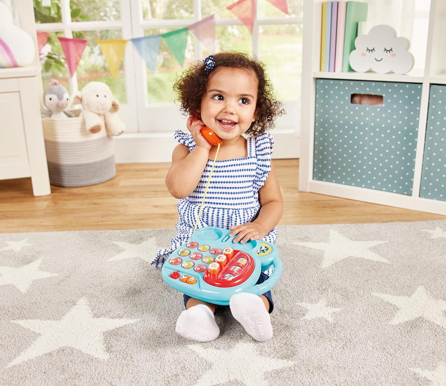 Kidoozie Animal Activity Phone Ages 6 Month+ Infant Toddler Interactive Animal Sounds