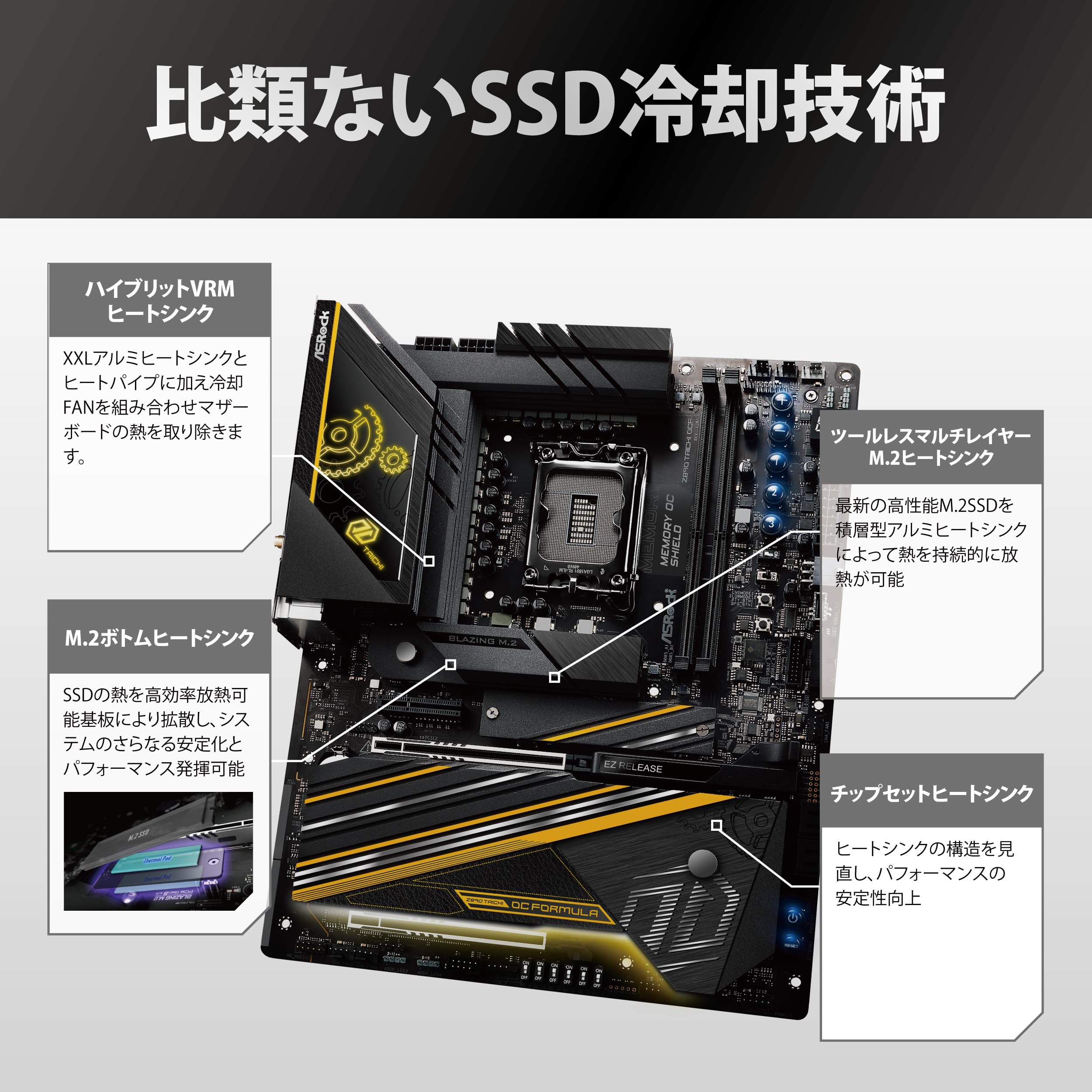 Amazon | ASRock マザーボード Z890 Taichi OCF Intel CPU Core Ultra