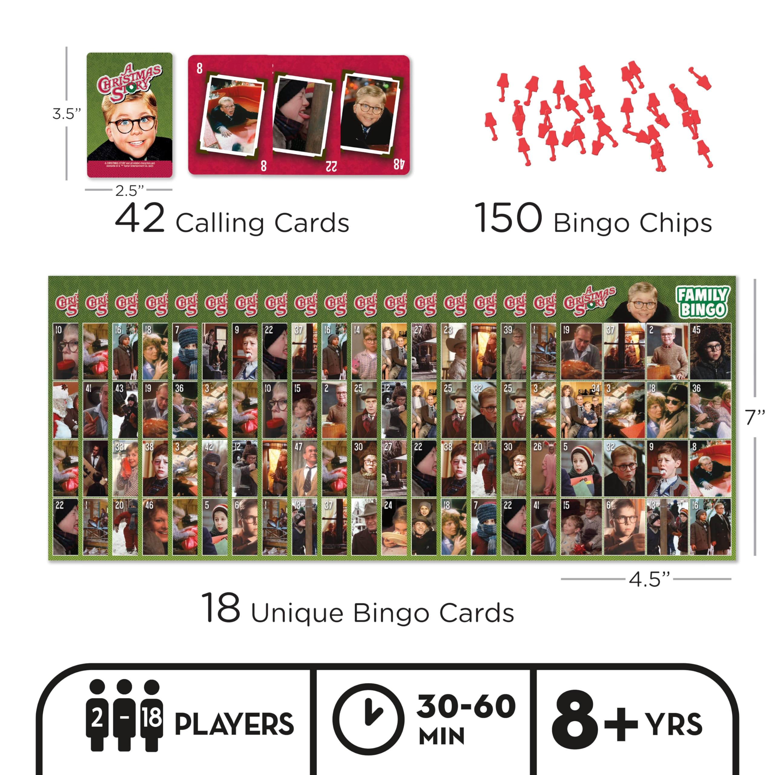 AQUARIUS - A Christmas Story Family Bingo Game - Image 2