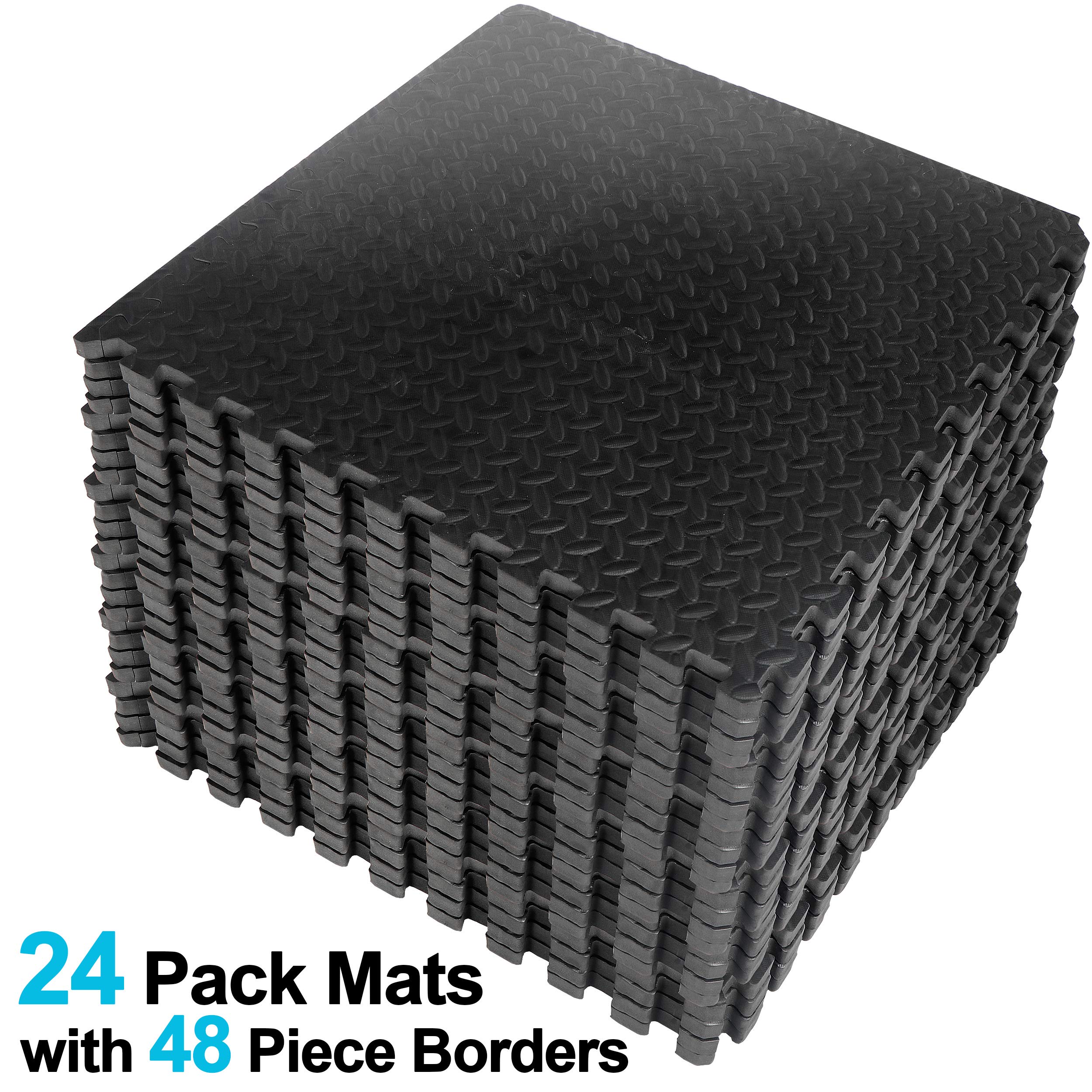 Amazon.com: Epetlover EVA Interlocking Foam Tiles 24 Packs, Thick