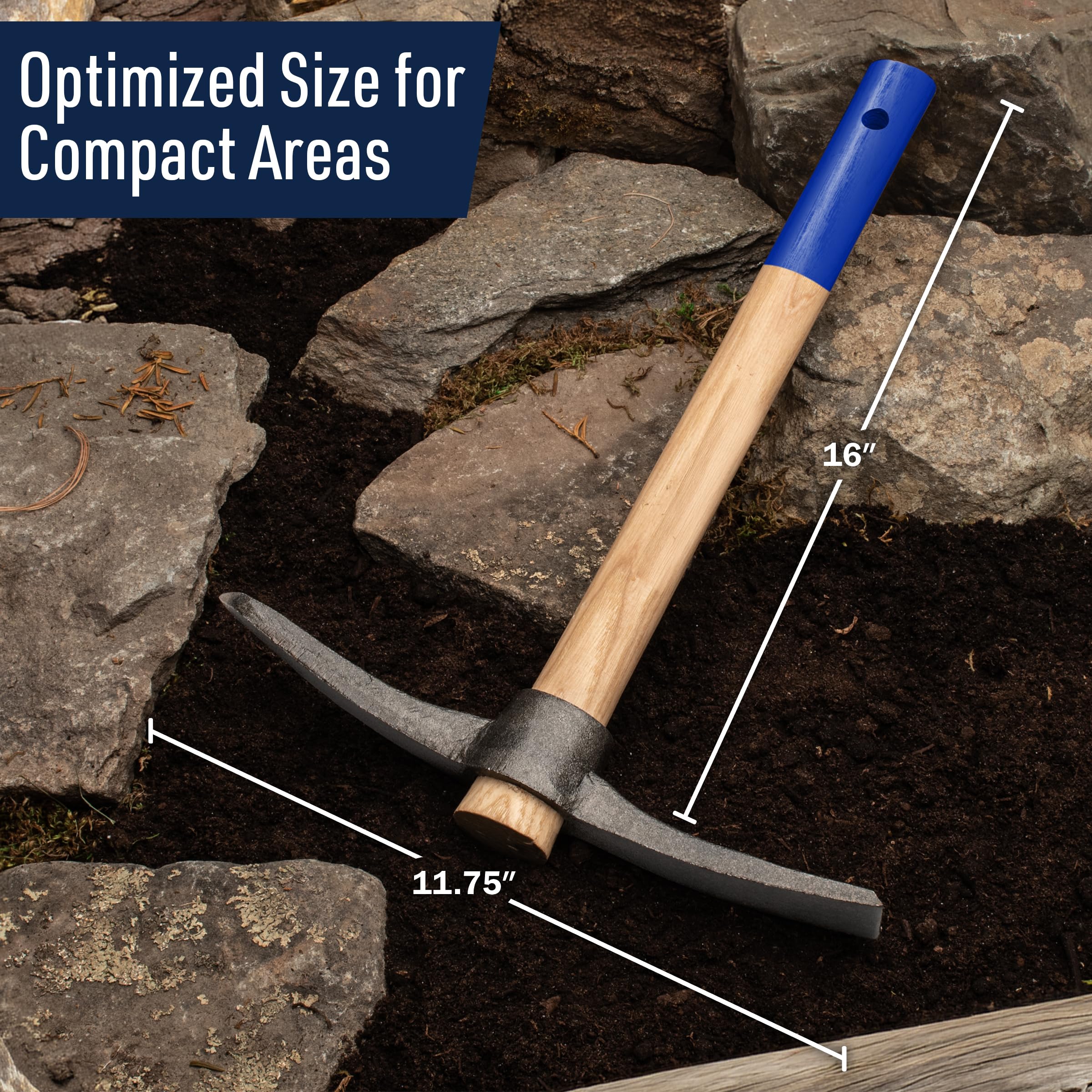 Amazon | Kings County Tools製ハンドピック斧 16インチ 鍛造スチール