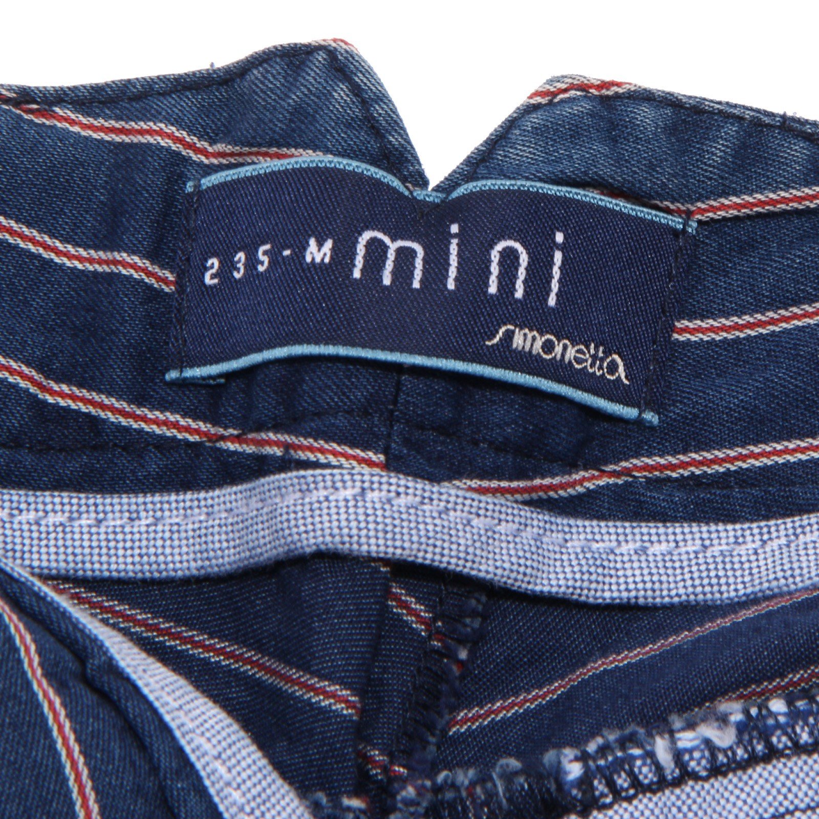 0458T bermuda bimbo rigato SIMONETTA cotone short pant kid