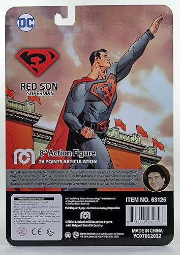Miniatura 2 de MEGO DC Heroes RED Son Superman PX 8IN AF