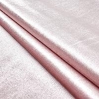 Vista 2 de Plush Darling Velvet Pink, Fabric by the Yard