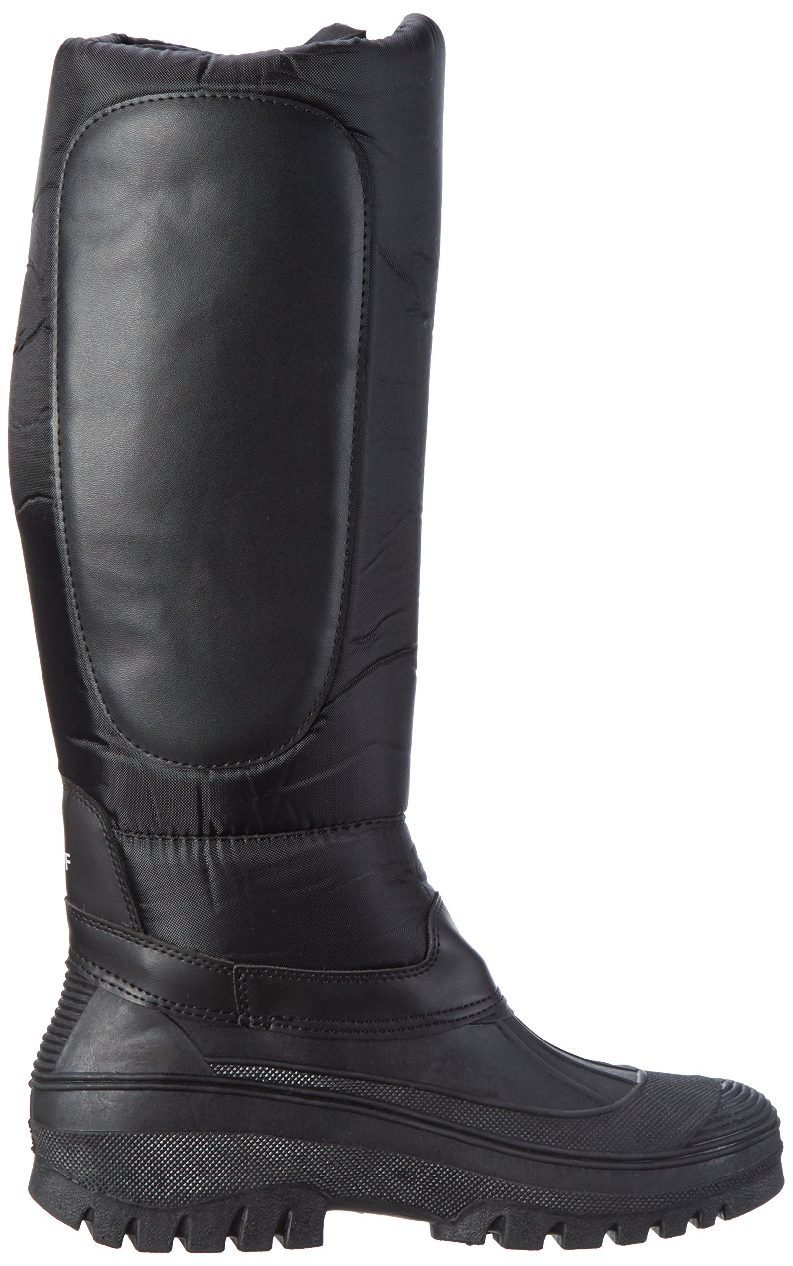Pfiff Damen Thermo Winterstiefel, Stallstiefel Winter Stiefel, Schwarz