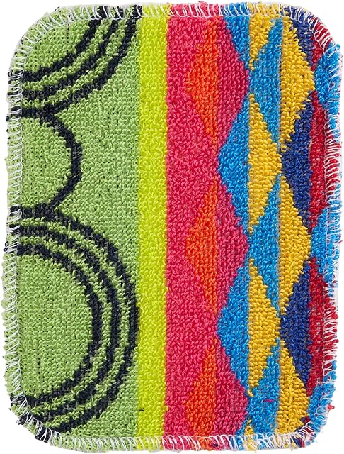 Kilo Non-Scratch Scourer, Cotton, Multi-Colour, 17 x 13 x 0.01 cm