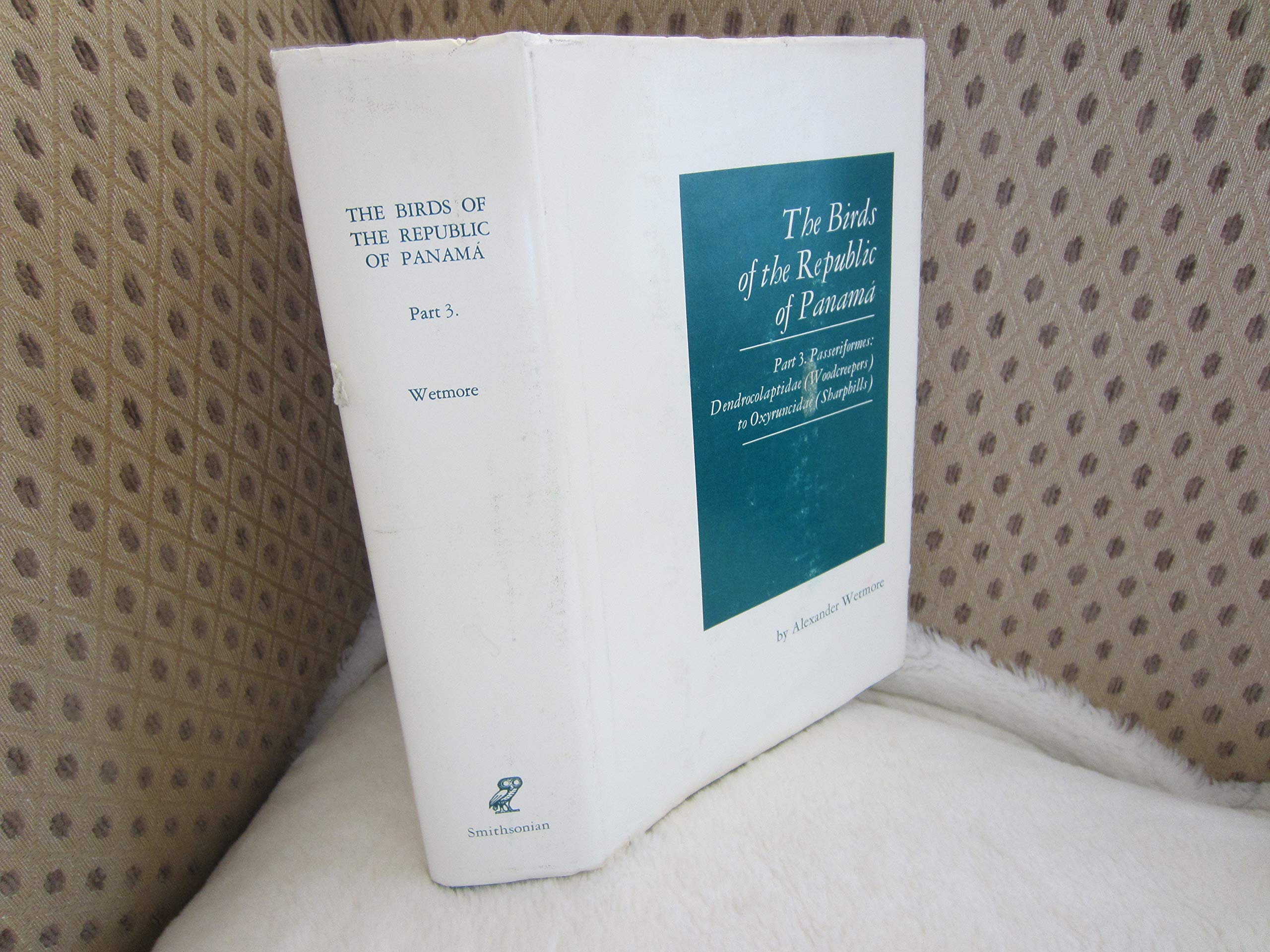 Buy BIRDS OF PANAMA PT 3 (Birds of the Republic of Panama) — BookShops.in