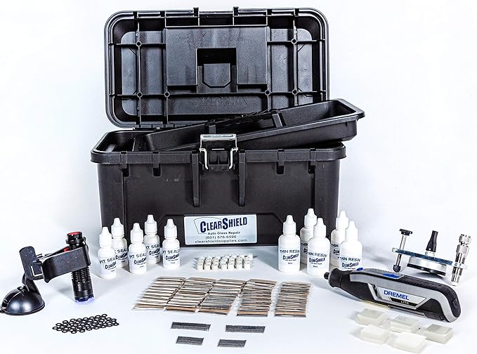Clearshield Windshield Repair Kit Window Rock Chip Repair