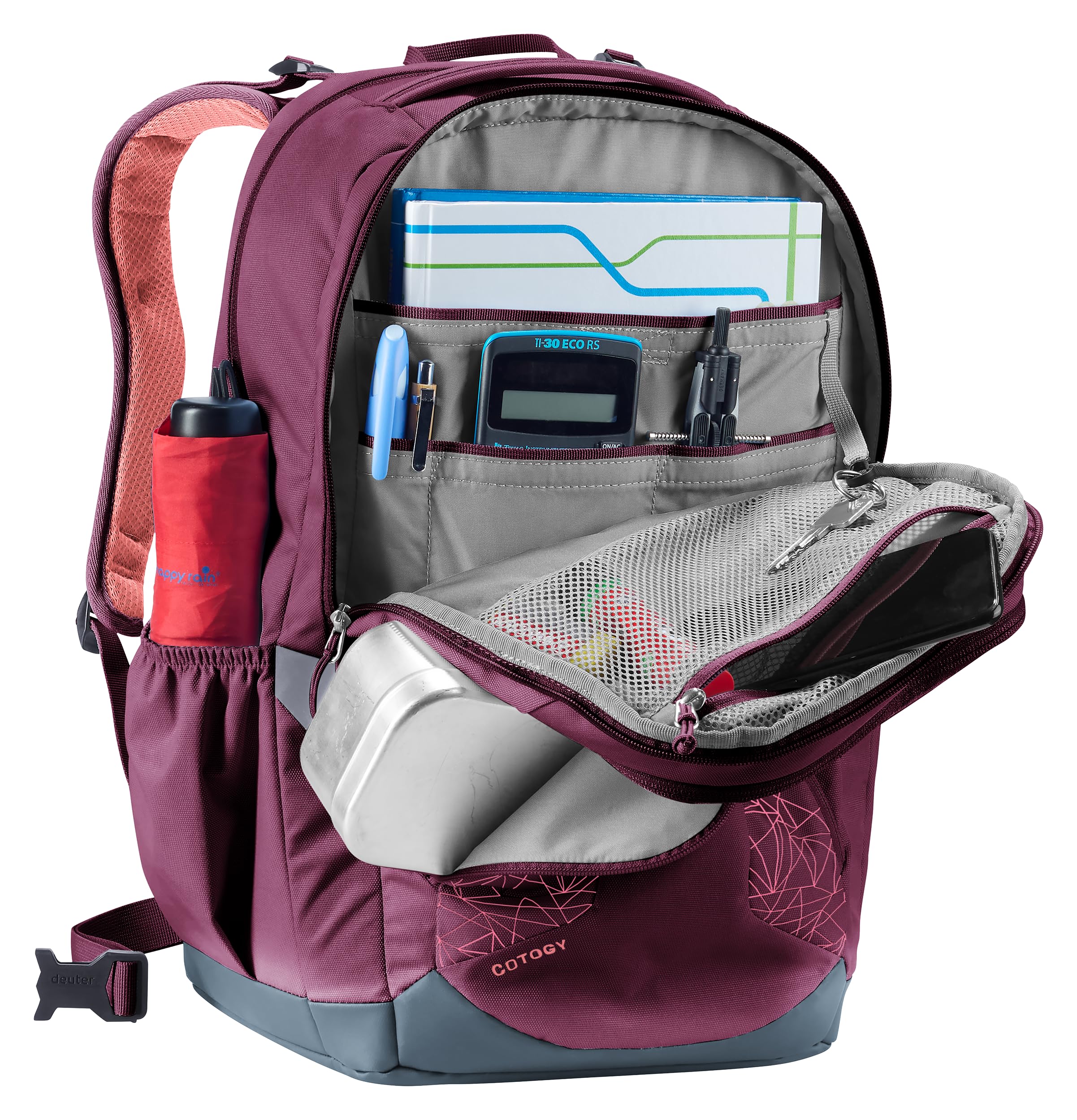 Deuter Cotogy (26 L) Mochila escolar de la escuela secundaria