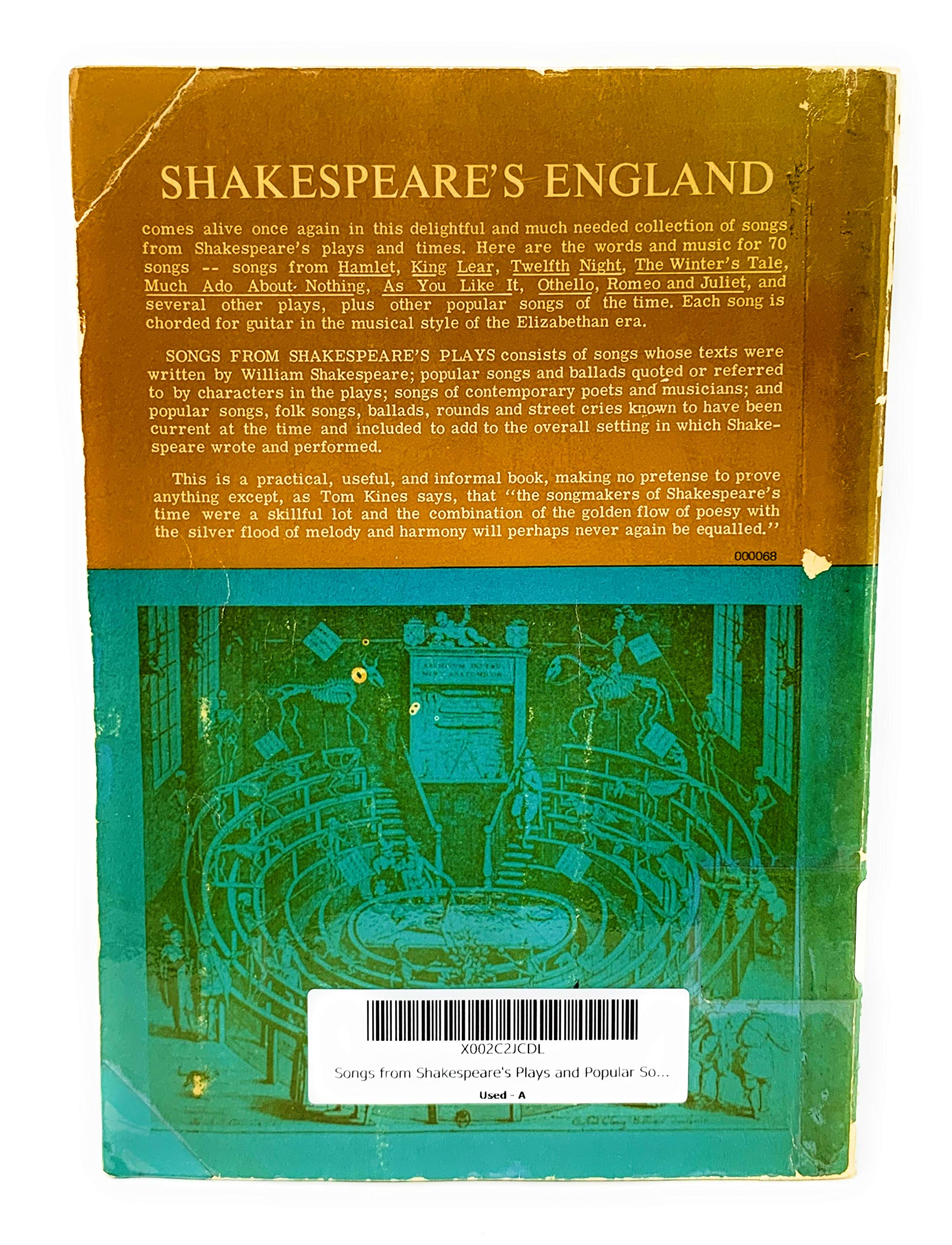 Songs from Shakespeare's Plays and Popular Songs of Shakespeare's Time - Image 2