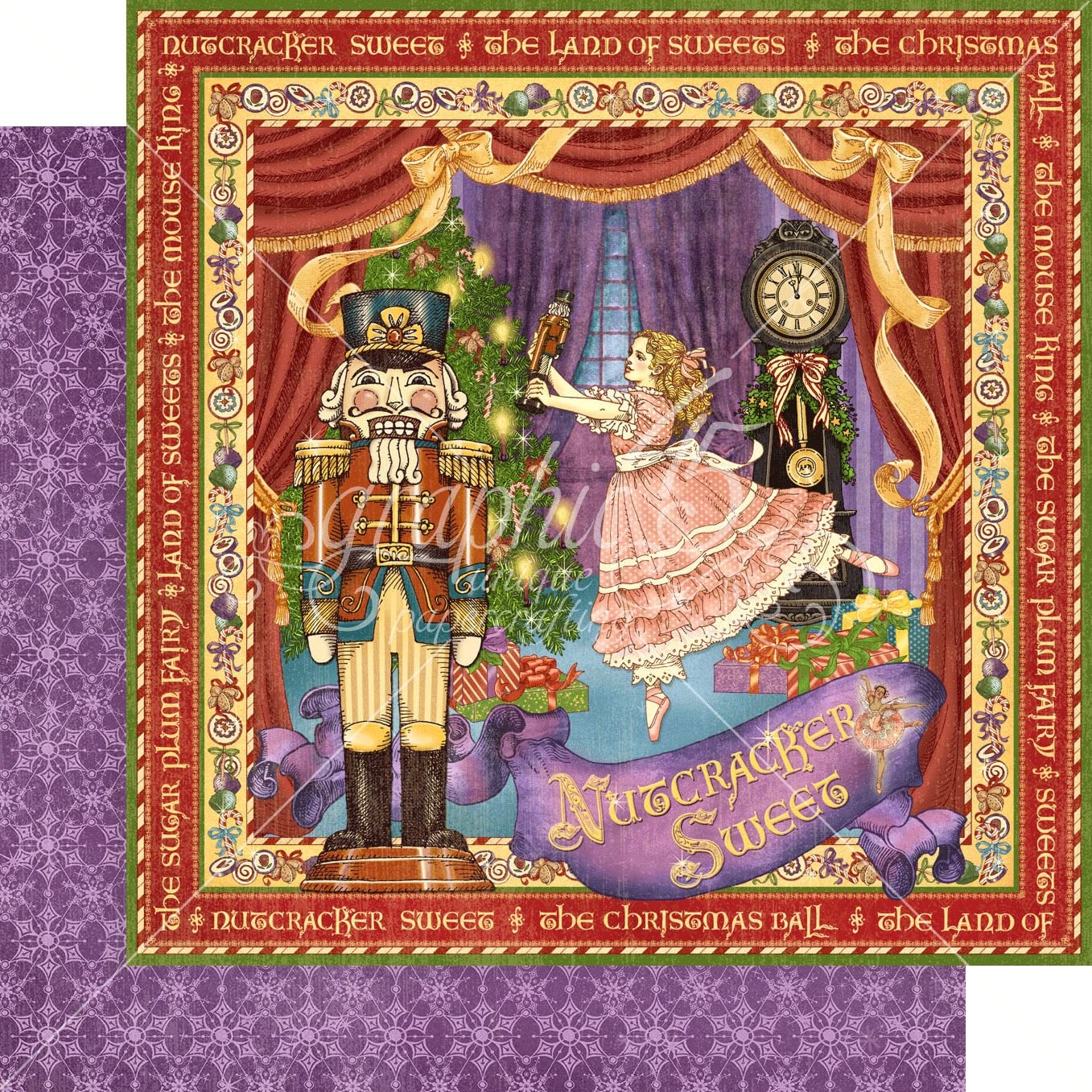 Graphic 45 Deluxe Collector's Edition Pack 12"X12"-Nutcracker Sweet