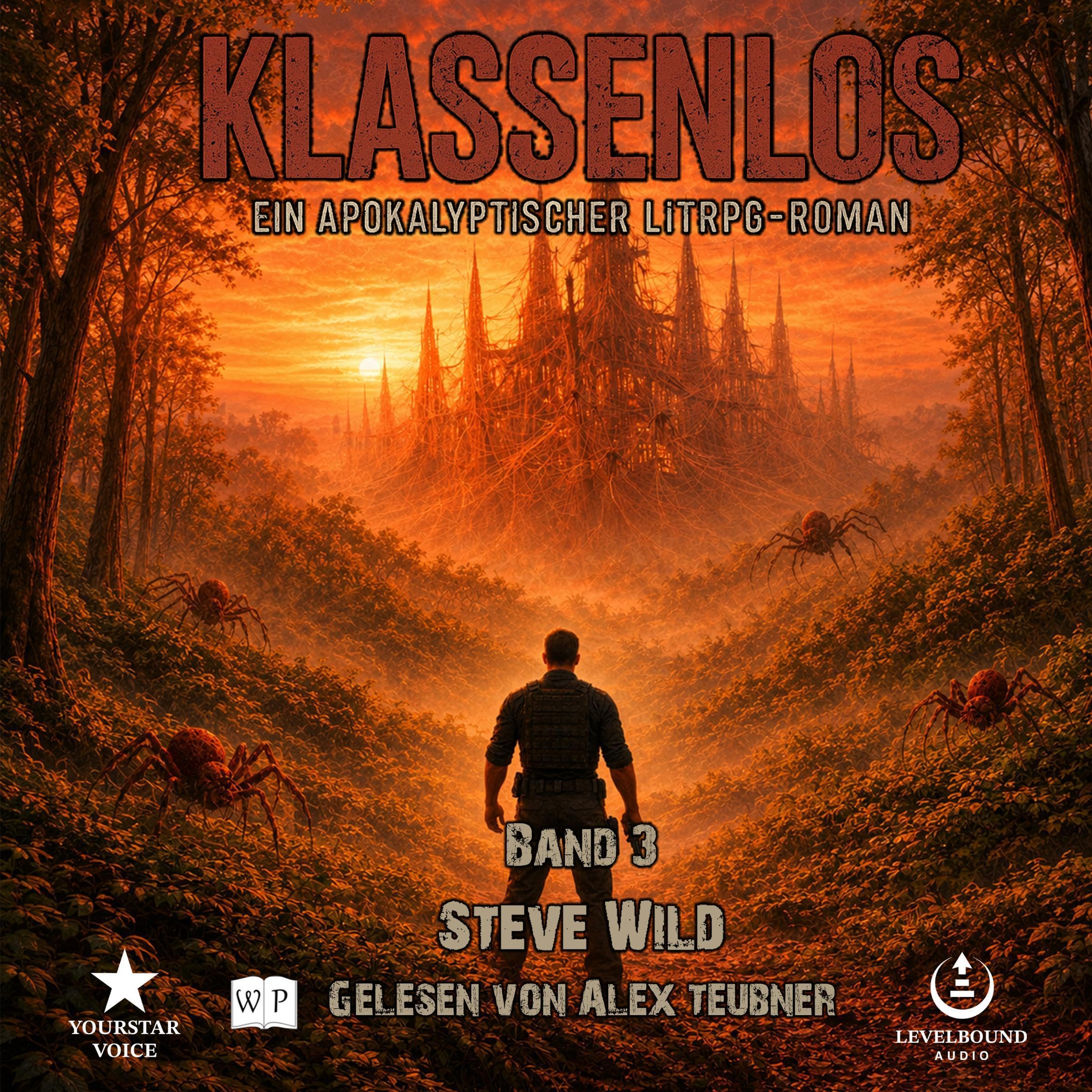 Cover art for Klassenlos: Ein apokalyptischer LitRPG-Roman Band 3