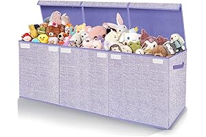 Foldable Toy Storage Box With Lids