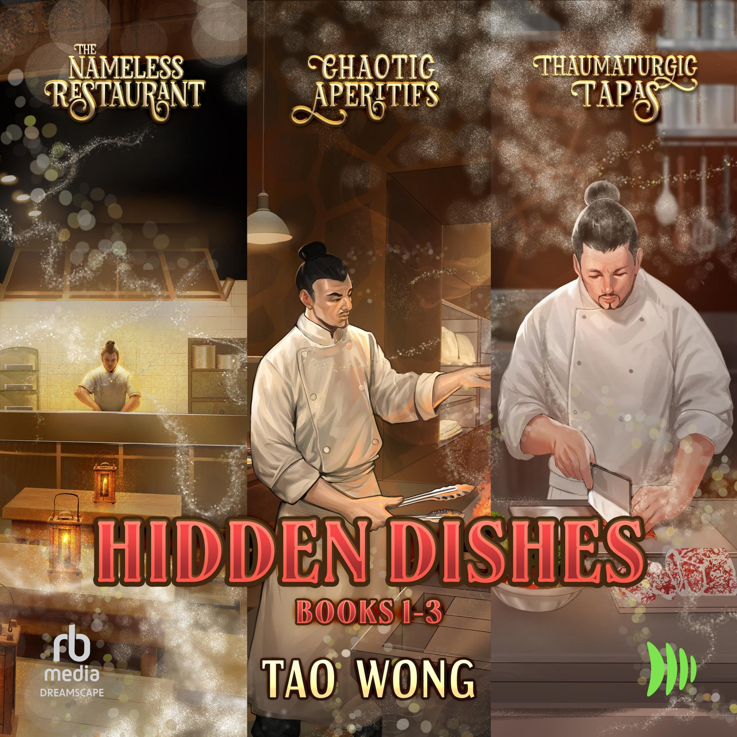 Cover art for Hidden Dishes, Books 1-3 (Bundle Edition)