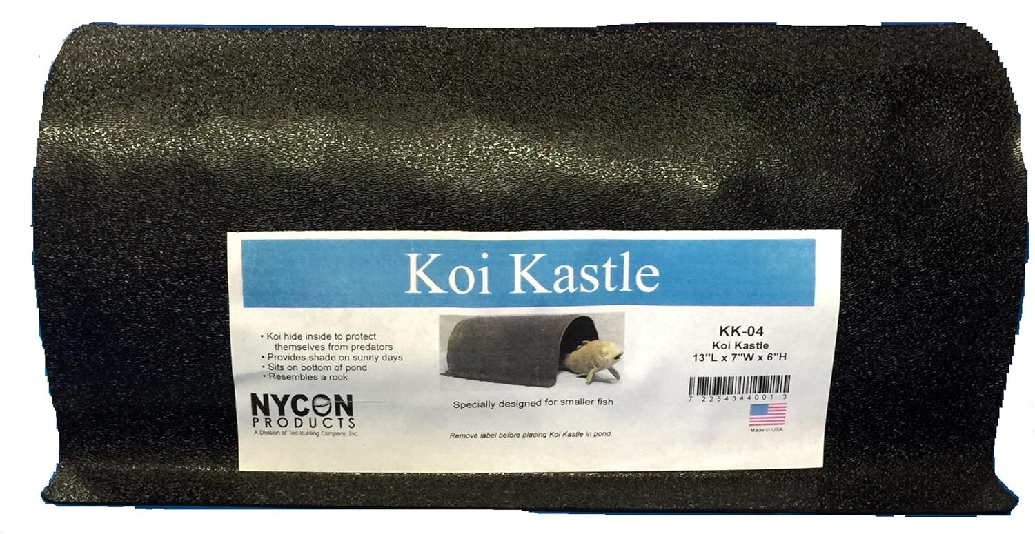 Koi Kastle KK-04 13" L x 7" W x 6" H