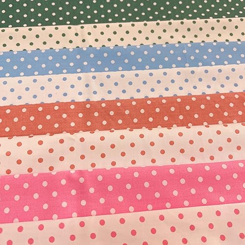 Miniatura 26 de 7 piezas de tela de algodón, suministros para bricolaje, retazos de tela, paquetes de cuartos de tela, retazos para acolchado y cojines