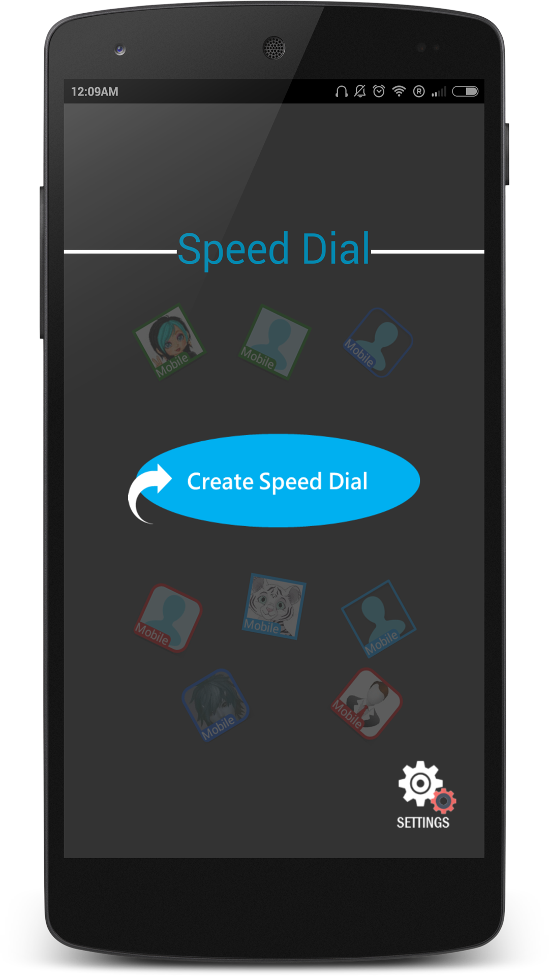 Speed Dial App on the Amazon Appstore
