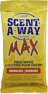Hunters Specialties Scent-A-Way Field Wipes (24 Pack)