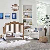 Vista 7 de DaVinci Jayden 4 en 1 cuna convertible, Cuna, Castaño