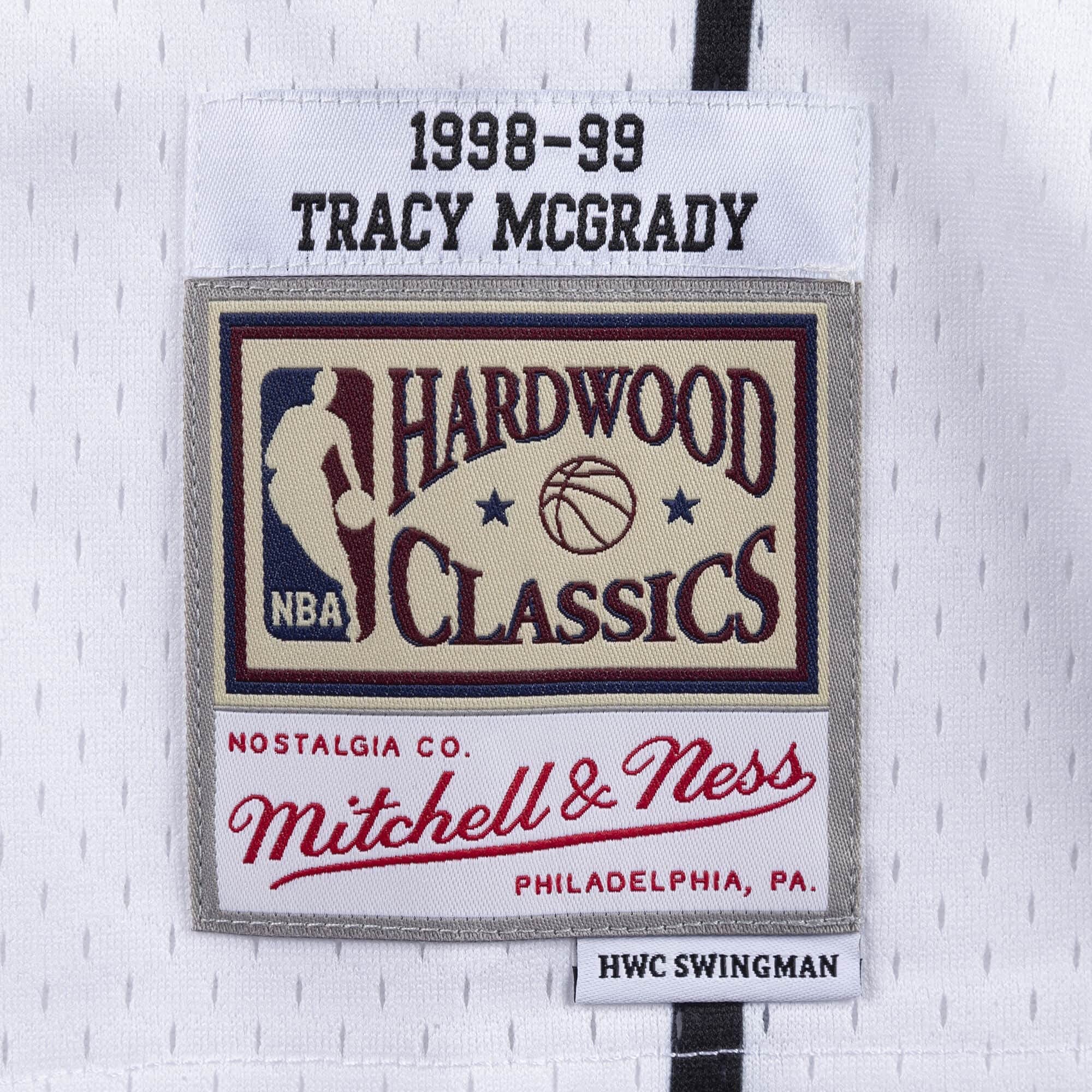 Mitchell & Ness Tracy McGrady Toronto Raptors - Camiseta Swingman para hombre, color blanco