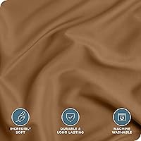 Vista 86 de Bare Home Funda de edredón extra larga – Premium 1800 súper suave – Funda de edredón ligera y fresca – Ropa de cama suave y transpirable