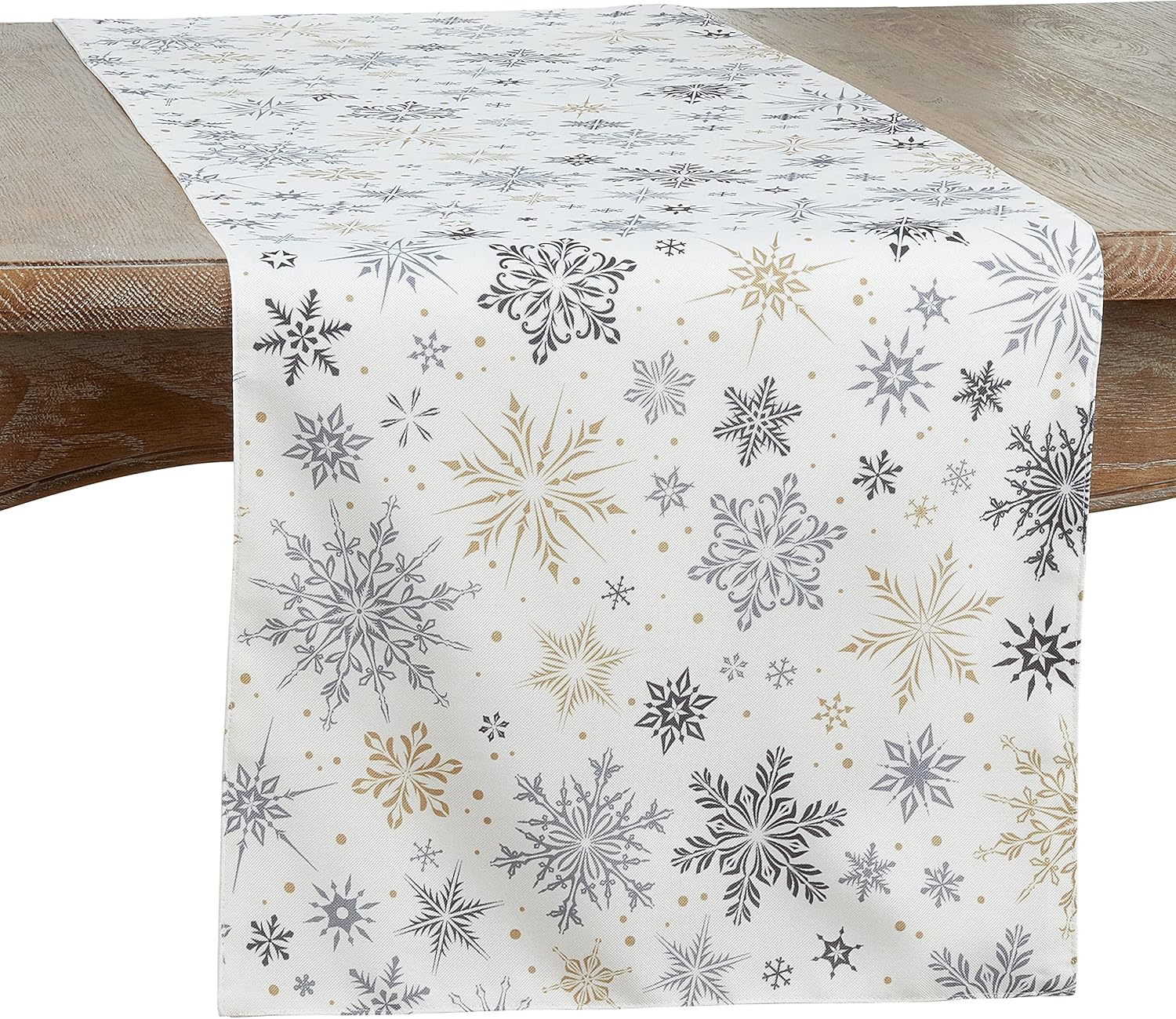 Snowflakes Design Table Runner
