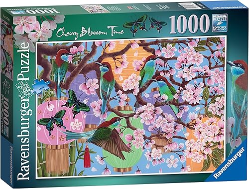 Miniatura 5 de Ravensburger Cherry Blossom Time - Rompecabezas de 1000 piezas para adultos y niños a partir de 12 años
