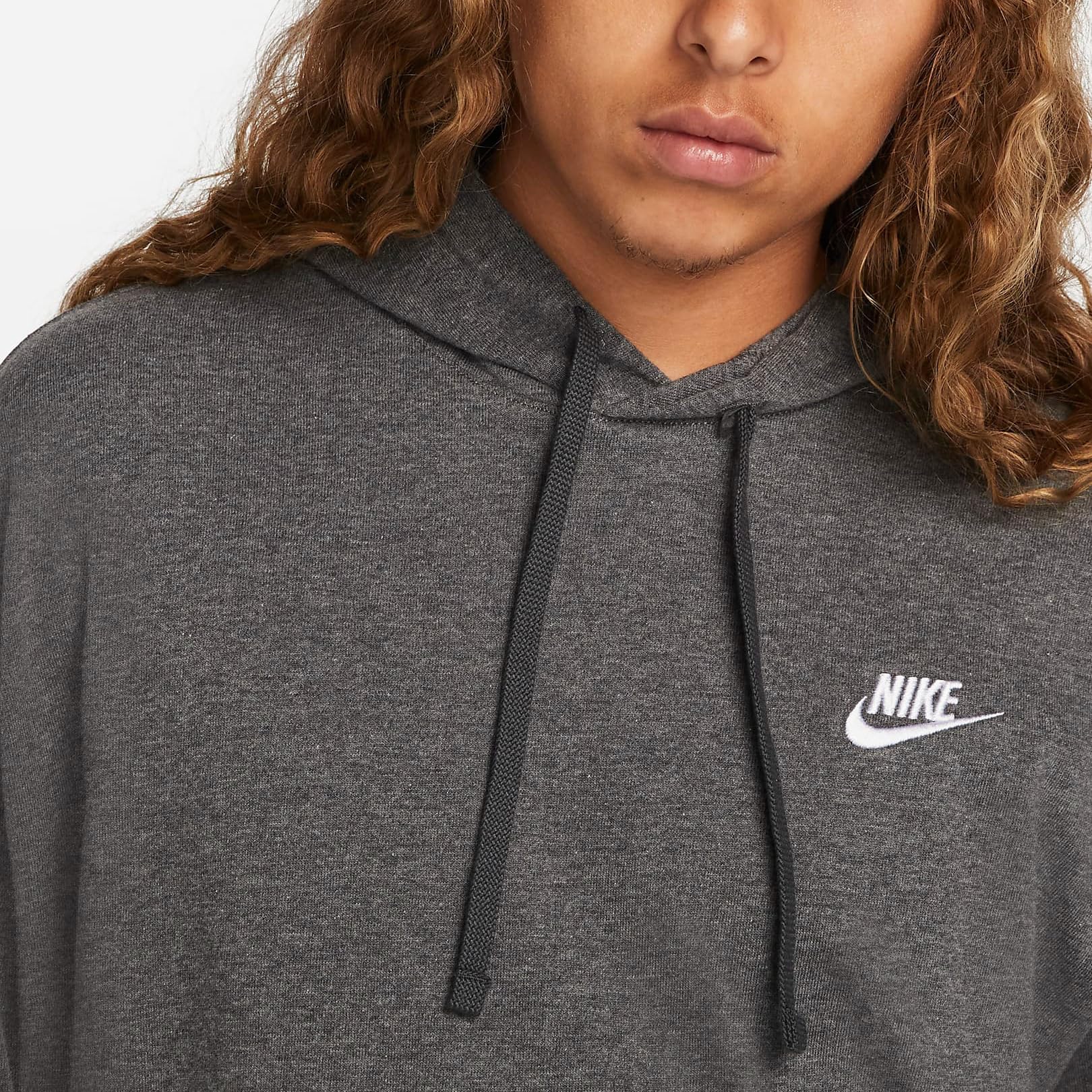 nike men's nsw club pullover hoodie jersey