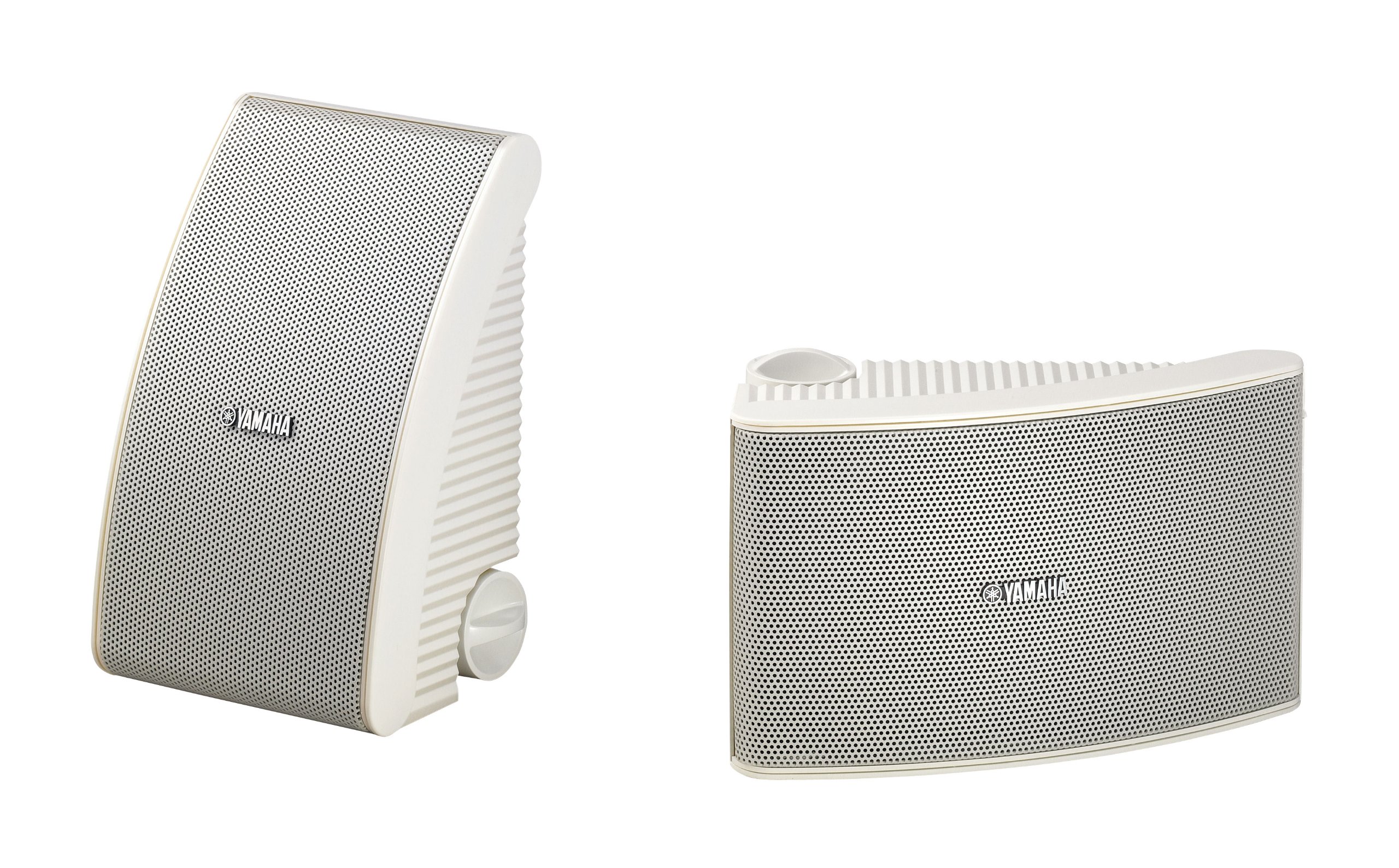 Yamaha NS-AW392 2-Wege Außenlautsprecher (120 Watt, 86 dB) 1 Paar weiß