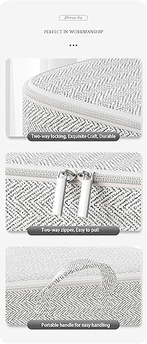 Miniatura 5 de Bolsa de almacenamiento en forma de cubo, caja de almacenamiento de edredón móvil, contenedores de almacenamiento de ropa de gran capacidad,