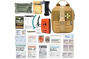 RHINO RESCUE IFAK Tactical Trauma Kit for Hunting, First Responder, Emergency, Military