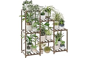 Bamworld Plant Stand - Outdoor Plant Shelf