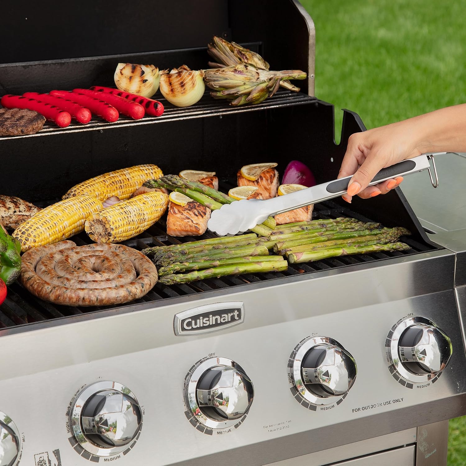 Cuisinart CGS-5020 BBQ Tool Aluminum Carrying Case, Deluxe Grill Set, 20-Piece Cuisinart CGS-5020 BBQ Tool Aluminum Carrying Case, Deluxe Grill Set, 20-Piece