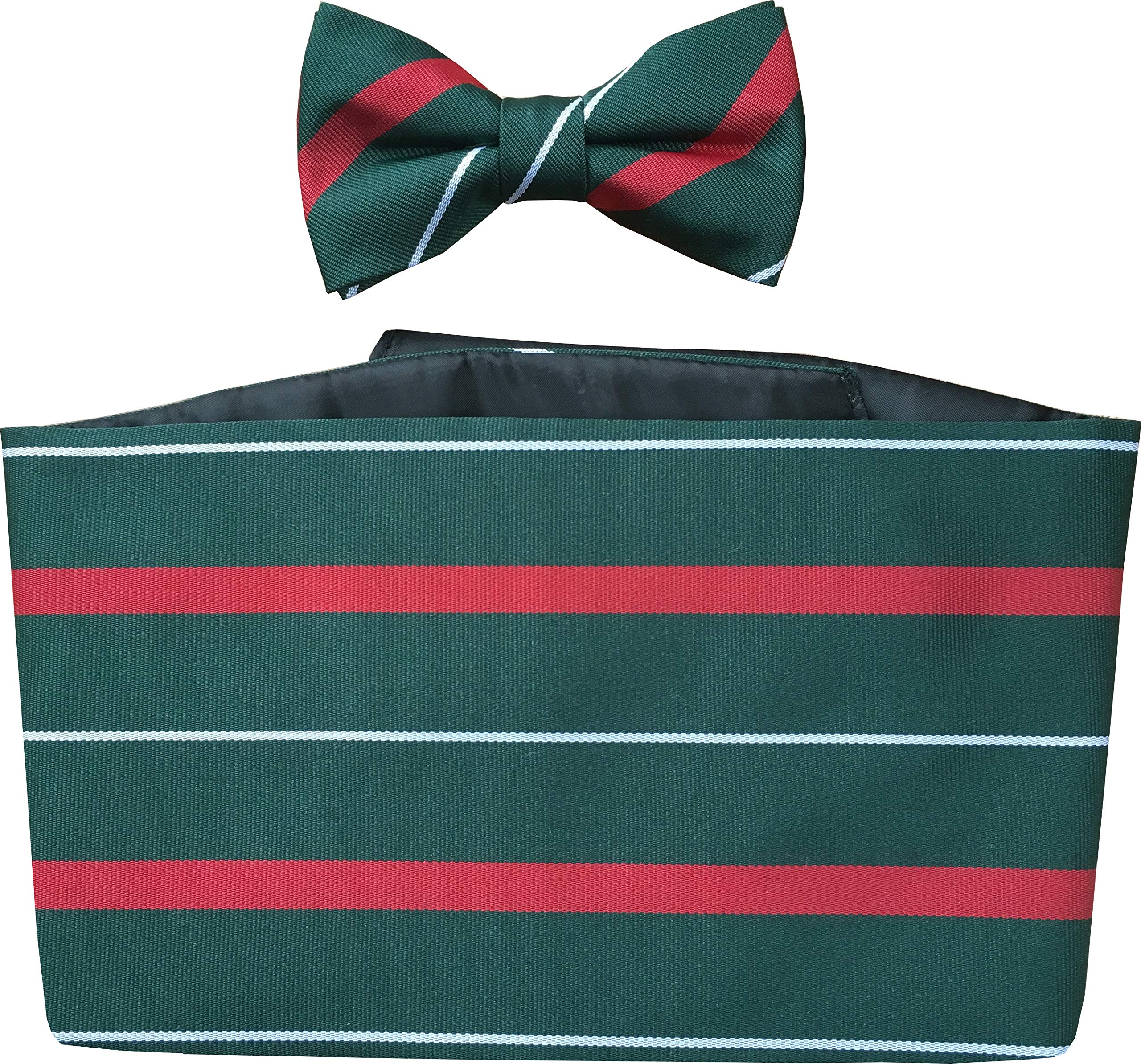 Light Infantry Regimental Cummerbund & Bow Tie Set (Includes Bow Tie & Hanky)