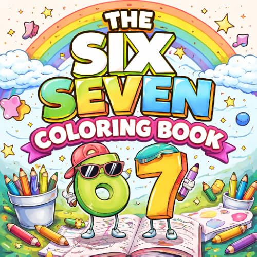 The Six Seven Coloring Book