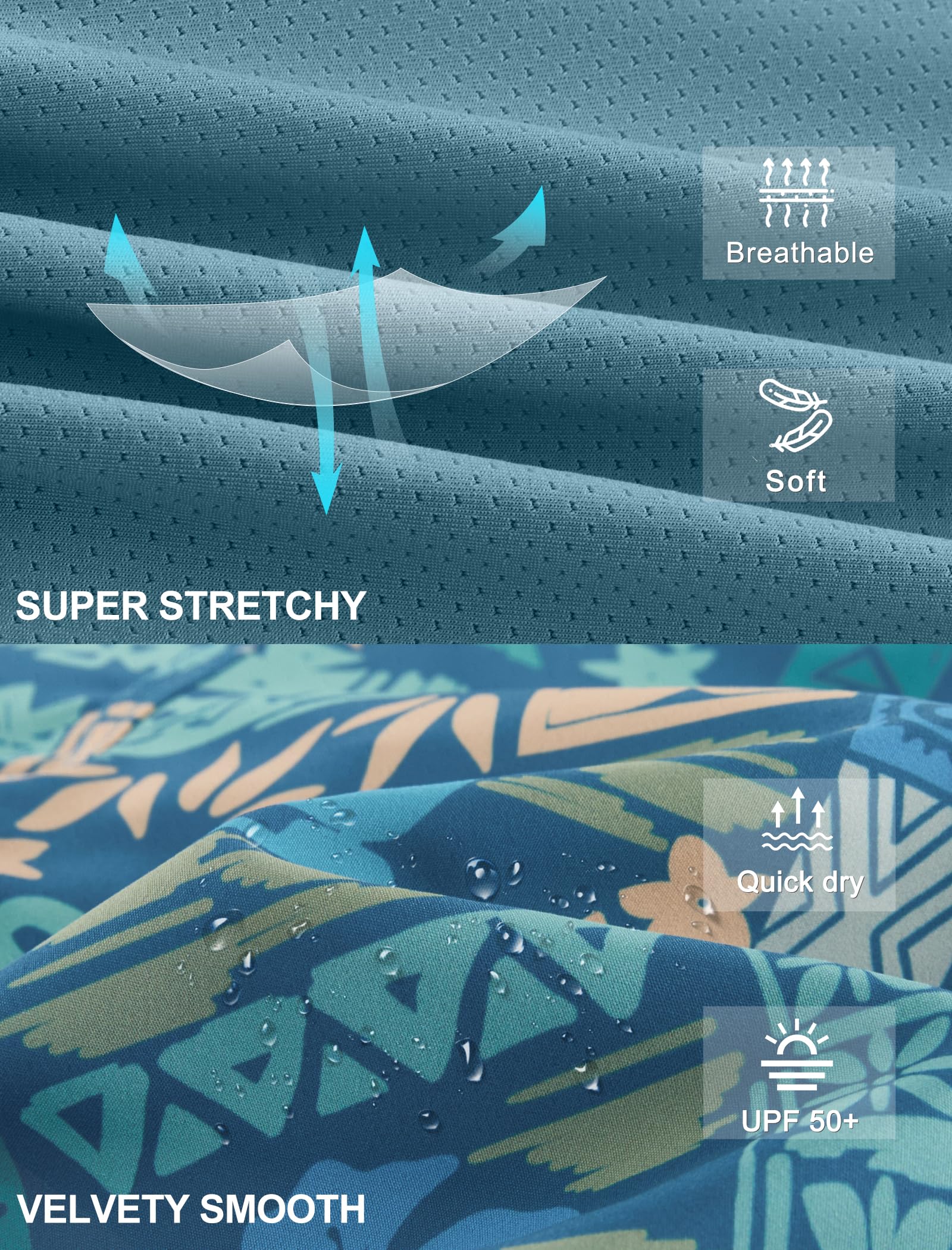 APTRO Bañador largo para hombre con forro de compresión, de secado rápido, 2 en 1, con bolsillo con cremallera, pantalones interiores, surf, playa